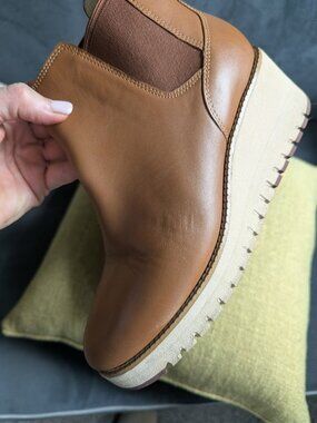 Cole Haan Camel Ankle Booties
